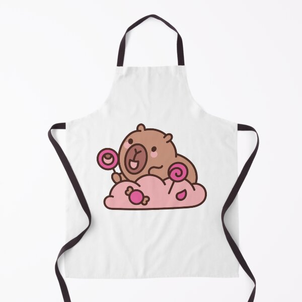 Item preview, Capybara in a Cloud of Candy with Lollipops designed and sold by Polarisofficial.