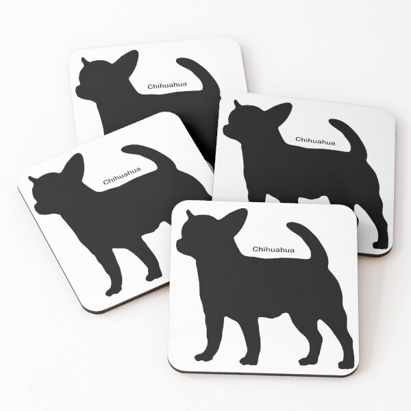 Item preview, Chihuahua standard silhouette designed and sold by bklyng.