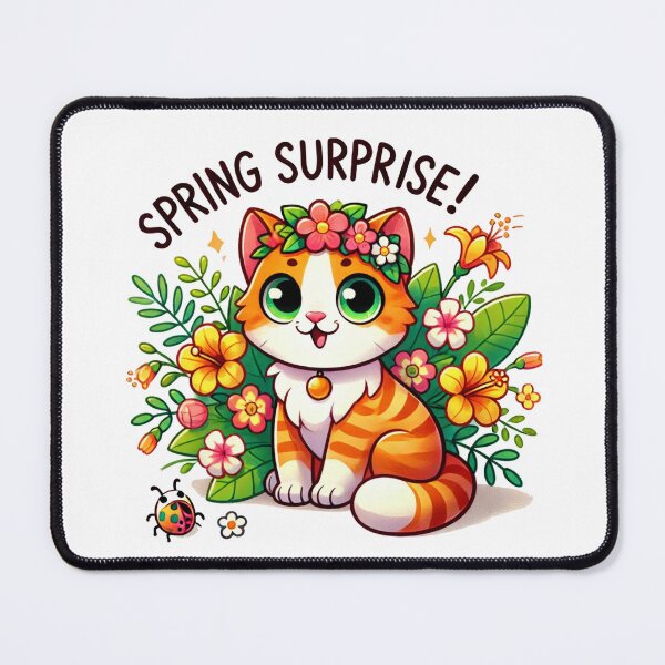 Item preview, Spring Surprise Cat – Pascua Florida Day designed and sold by ZepGiftShop.