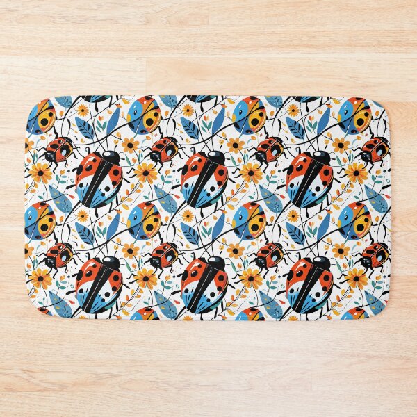 Item preview, Playful Ladybug Pattern designed and sold by Canvas-Whispers.