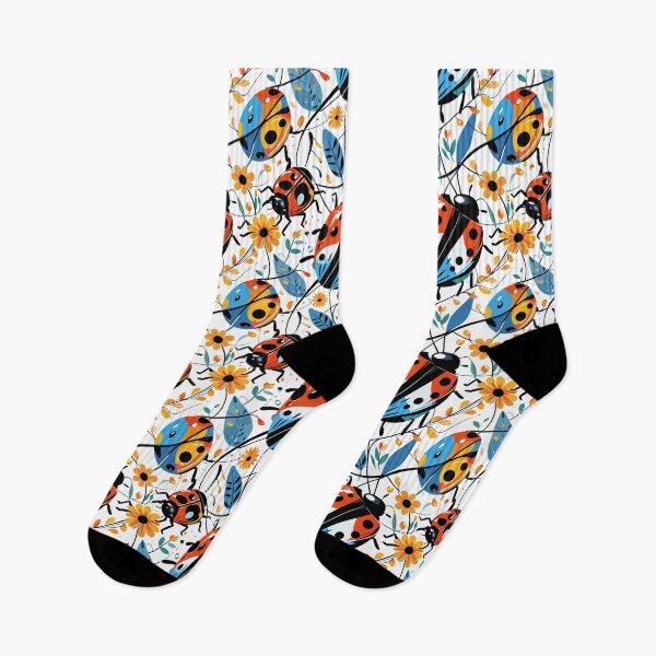 Item preview, Playful Ladybug Pattern designed and sold by Canvas-Whispers.