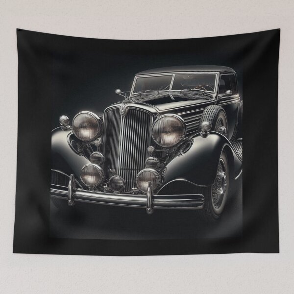 Item preview, classic cars, black designed and sold by E.D.CH designs..