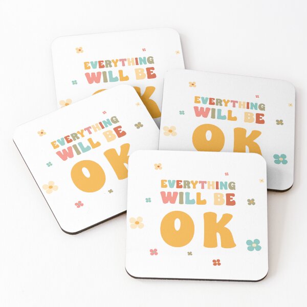 Item preview, Everything Will Be OK, Unique designed and sold by villacreativa.