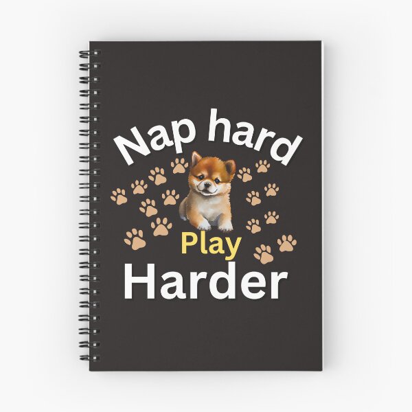 Item preview, Nap hard, play harder designed and sold by Pawprintgallary.