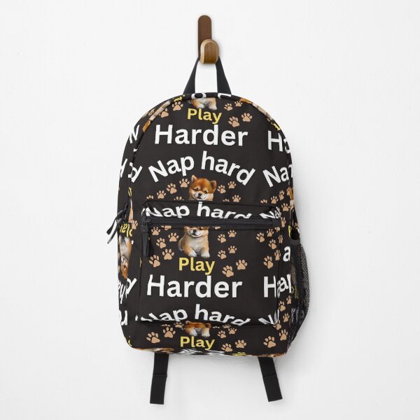 Item preview, Nap hard, play harder designed and sold by Pawprintgallary.