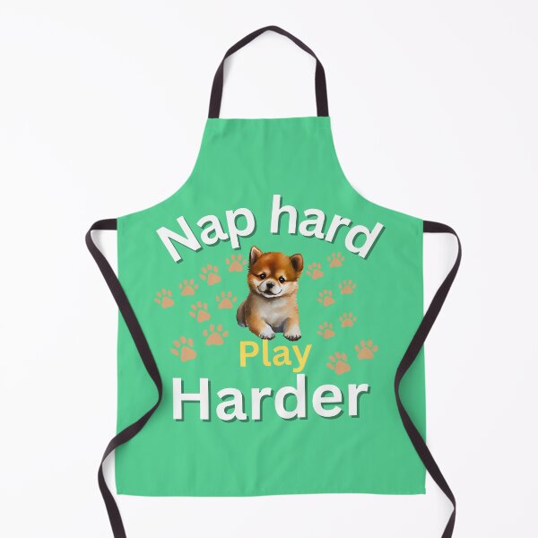 Item preview, Nap hard, play harder designed and sold by Pawprintgallary.