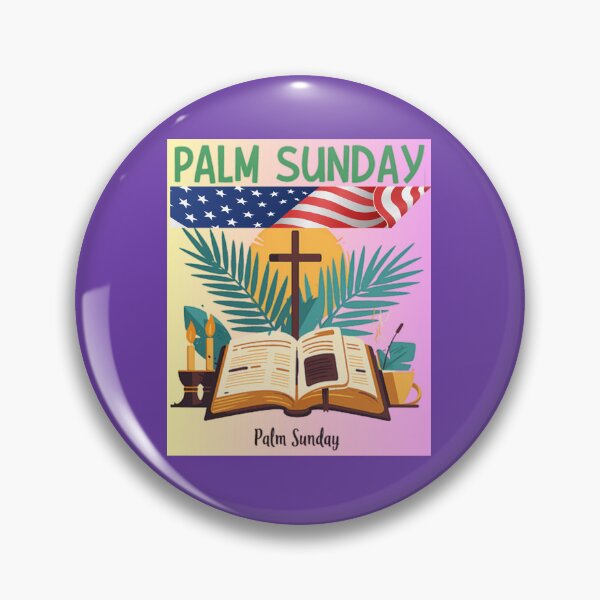 Item preview, palm sunday usa holiday designed and sold by DesignDoctrine.