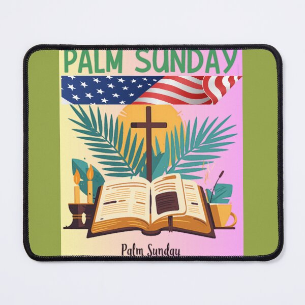 Item preview, palm sunday usa holiday designed and sold by DesignDoctrine.