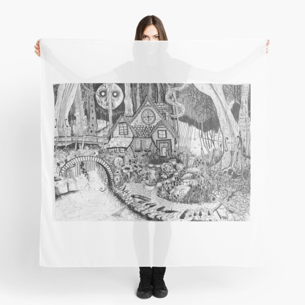 Item preview, Enchanted musical forest at night designed and sold by lunarbonesart.