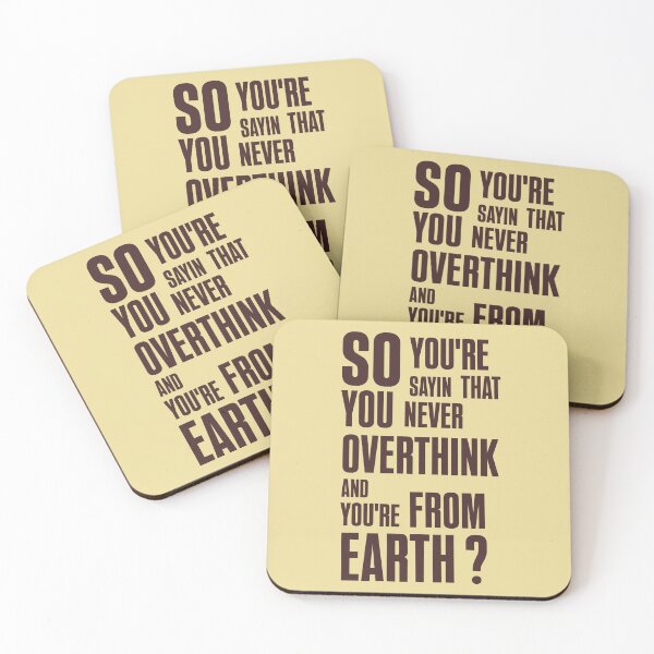 Item preview, Overthinking designed and sold by Retro-Flute.