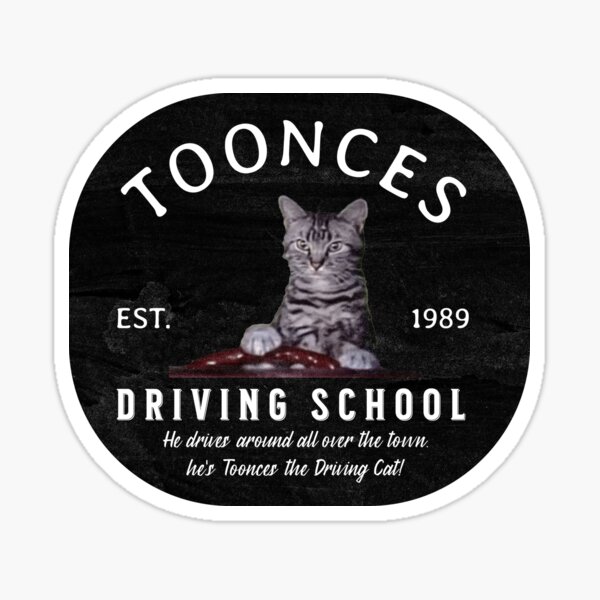 Artikel-Vorschau von Toonces Fahrschule – Gegründet 1989 – Vintage-Originaldesign, designt und verkauft von MisterrAB.