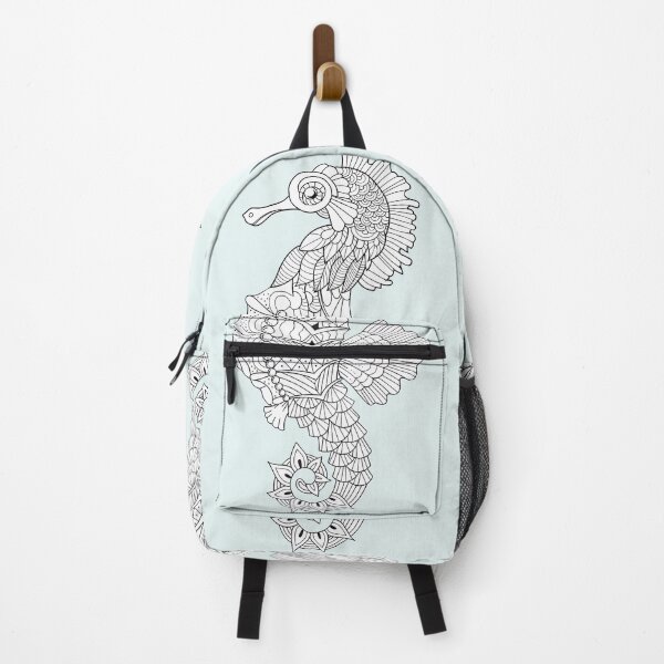 Item preview, Seahorse #8 Coloring Page Pattern designed and sold by DavidColoring.