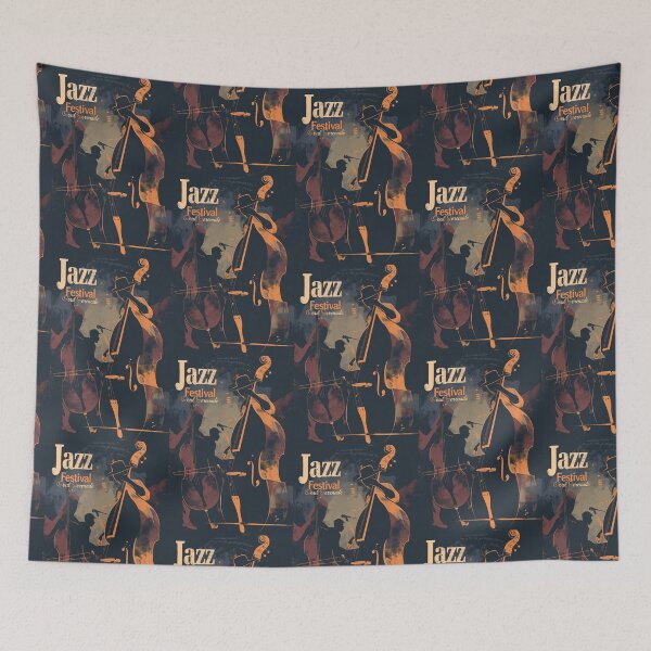 Item preview, Swing & Soul – Vintage Jazz Festival Poster designed and sold by djovan.
