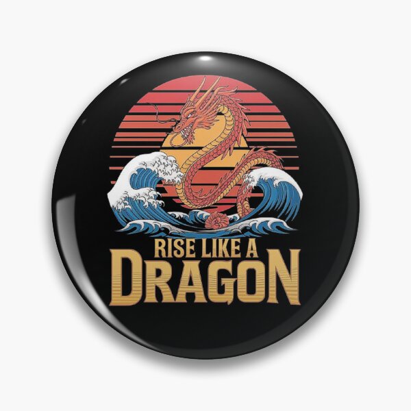 Item preview, Rise Like a Dragon - Empowering Motivational Design designed and sold by love3617.