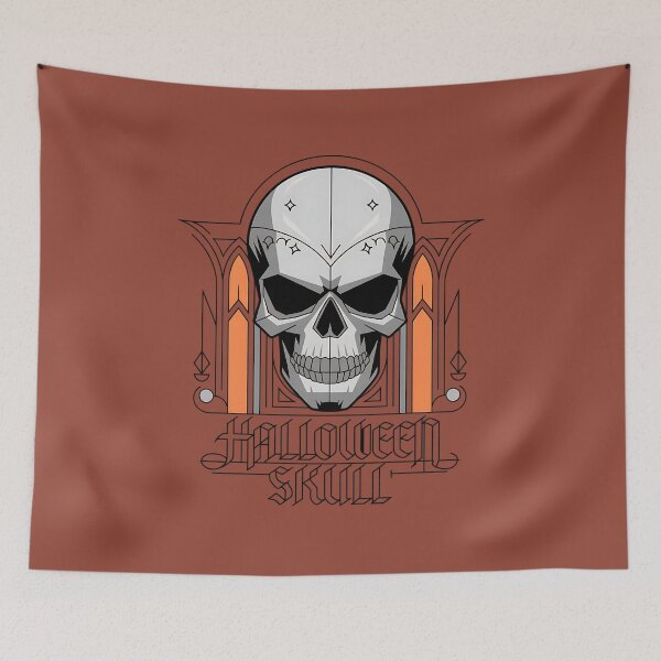 Item preview,  Gothic Halloween Skull Dark Art Design designed and sold by TeeGrit.