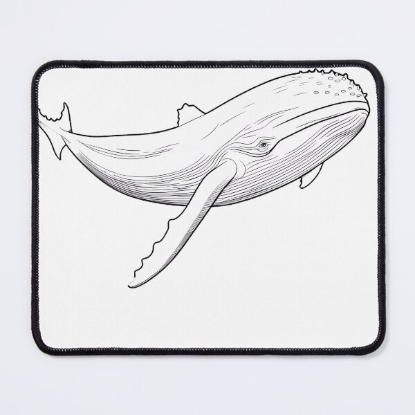 Item preview, Whale Sealife Coloring Page Pattern designed and sold by DavidColoring.