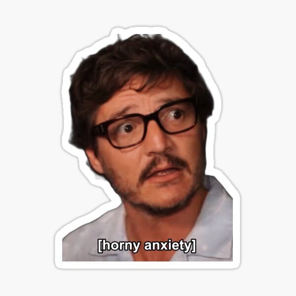 Vista previa del artículo con la obra «Pedro Pascal cachondo», diseñado y vendido por PedritoBurrito.