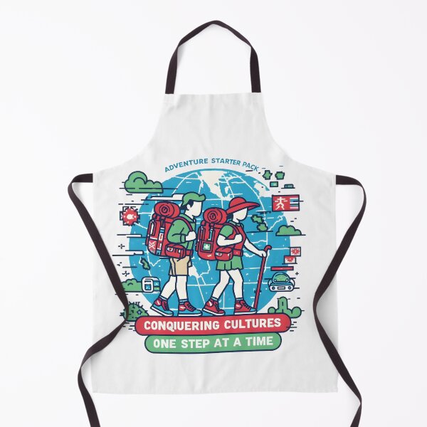 Item preview, Adventure Starter Pack T-Shirt – Retro Travel Design for Cultural Explorers designed and sold by AnnDesignStudio.