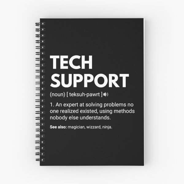Item preview, Tech Support Funny Work Definition designed and sold by CuteLovelyDesigns.