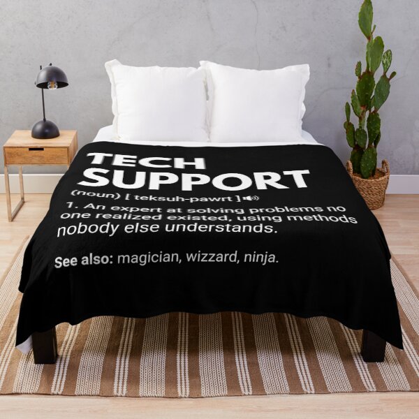 Item preview, Tech Support Funny Work Definition designed and sold by CuteLovelyDesigns.