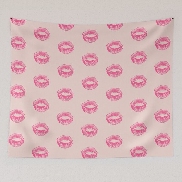 Item preview, Pucker Up – Pink Lips designed and sold by TiggsnPigsArt.
