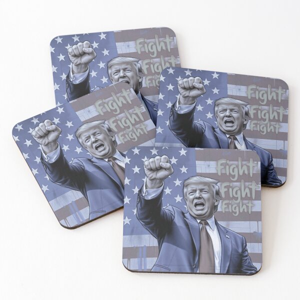 Item preview, President Trump Fight Fight Fight designed and sold by CJsTs.