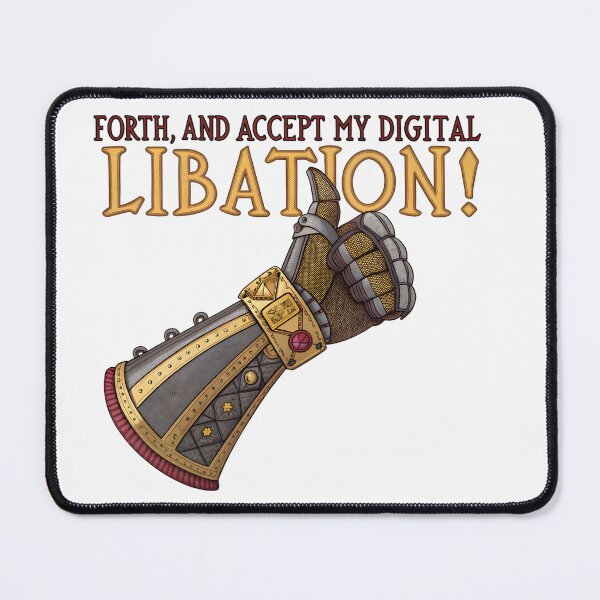 Item preview, Digital Libation Steampunk Thumbs Up T-Shirt Gamer Tech Humor designed and sold by AnnDesignStudio.
