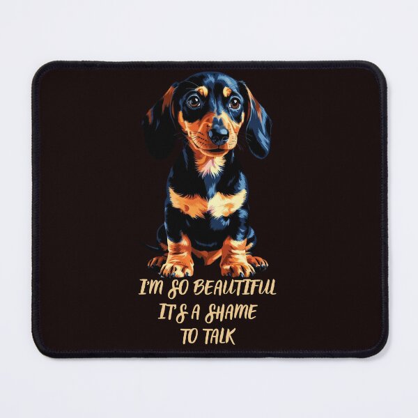 Item preview, I'M SO BEAUTIFUL IT'S A SHAME TO TALK designed and sold by Tadeusz1.