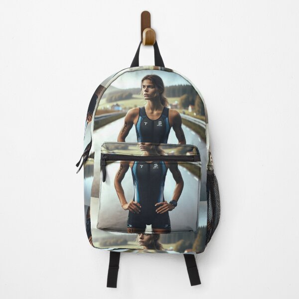 Item preview, Fearless Female Triathlete – Focused on the Finish Line designed and sold by Triathlongram.