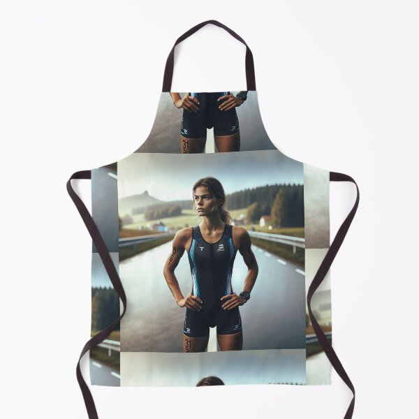 Item preview, Fearless Female Triathlete – Focused on the Finish Line designed and sold by Triathlongram.