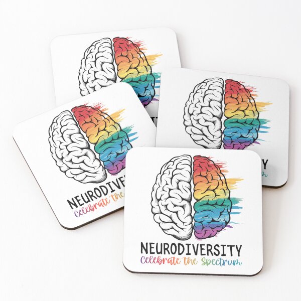 Item preview, Brain Spectrum: Celebrate Neurodiversity Tee designed and sold by DarylWelsh2024.