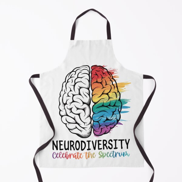 Item preview, Brain Spectrum: Celebrate Neurodiversity Tee designed and sold by DarylWelsh2024.
