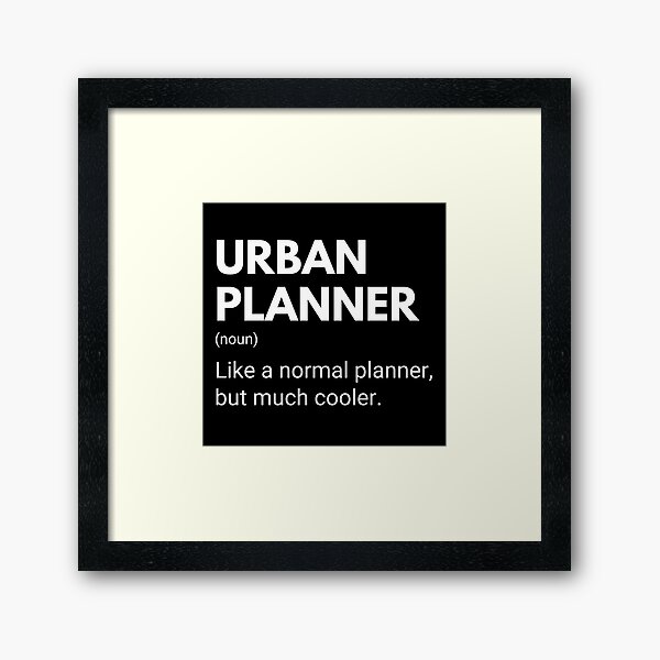 Item preview, Urban Planner Like A Normal Planner But Much Cooler Funny designed and sold by CuteLovelyDesigns.