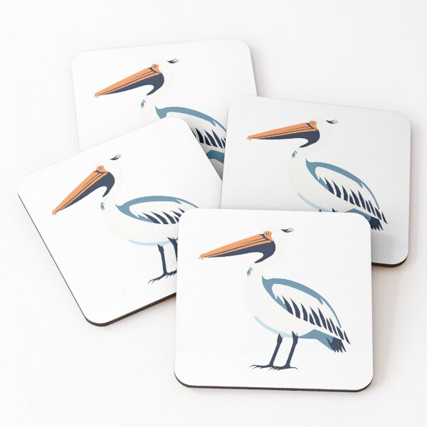 Item preview, Graceful Pelican | Coastal Bird Art designed and sold by KiValuate.