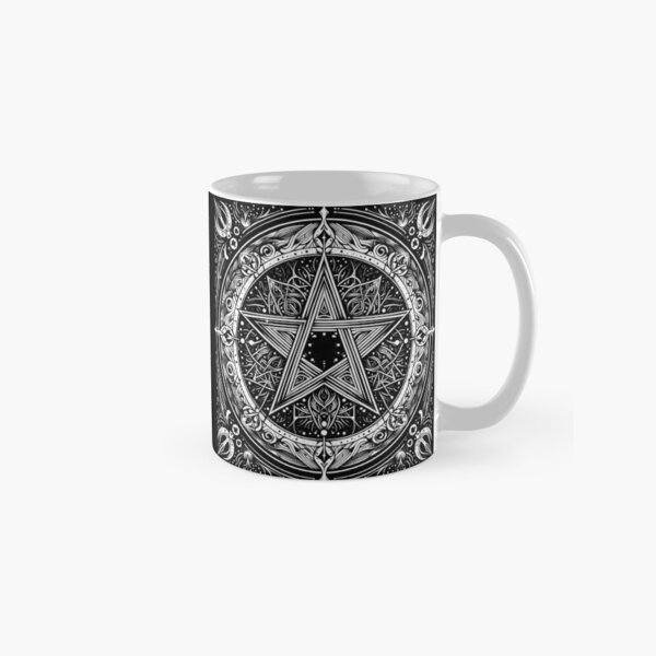 Item preview, Pentagram (Black and White) designed and sold by Magna Mater.