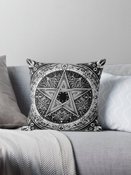 Item preview, Pentagram (Black and White) designed and sold by Magna Mater.