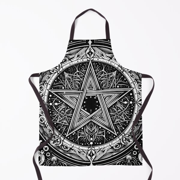Item preview, Pentagram (Black and White) designed and sold by Magna Mater.