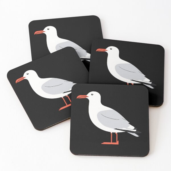 Item preview, Graceful Seagull | Coastal Bird Art designed and sold by KiValuate.