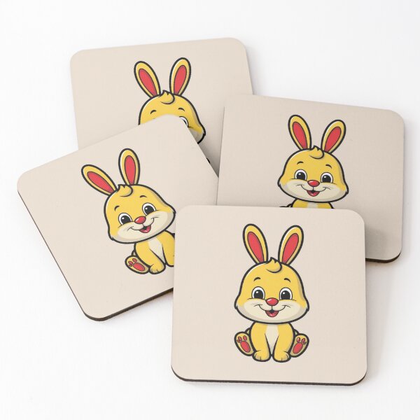Item preview,  Happy yellow bunny  designed and sold by Nature's Palette.