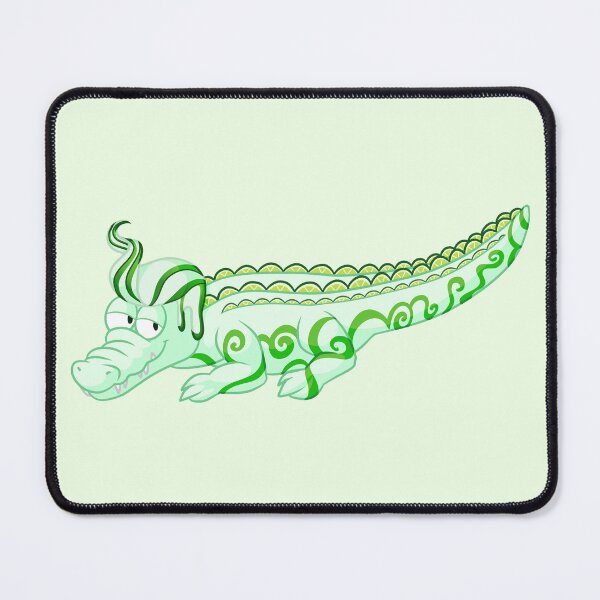 Item preview, Lime Swirl Gator designed and sold by joysqueezed-out.