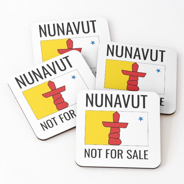Item preview, Nunavut is NOT FOR SALE designed and sold by Drew-Drew.