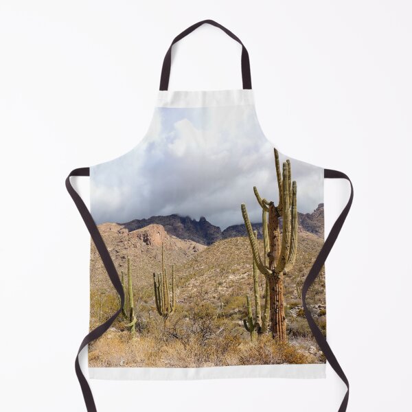 Item preview, Clouds Saguaro Cacti Catalina  Mountain Views designed and sold by simonjayphotos.
