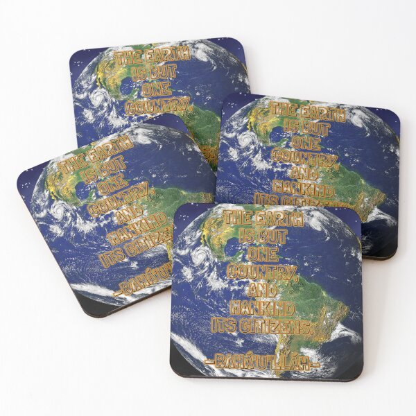 Item preview, Bahá’í Quote - The Earth is but one Country, and Mankind its Citizens designed and sold by nature. electrified..
