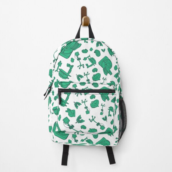 Item preview, Brain Heart Lungs and Diagnostic Machines GREEN designed and sold by LayerCakeDigDes.