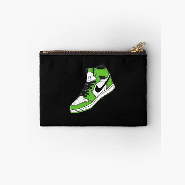 Item preview, Single Retro LUCKY GREEN Sneaker Sneakerhead - Retro High Shoe Lover Art designed and sold by Zuriel Hargrove.