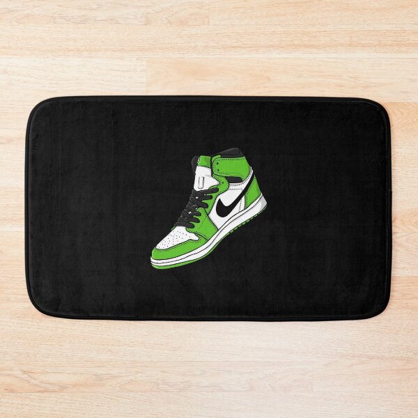Item preview, Single Retro LUCKY GREEN Sneaker Sneakerhead - Retro High Shoe Lover Art designed and sold by Zuriel Hargrove.