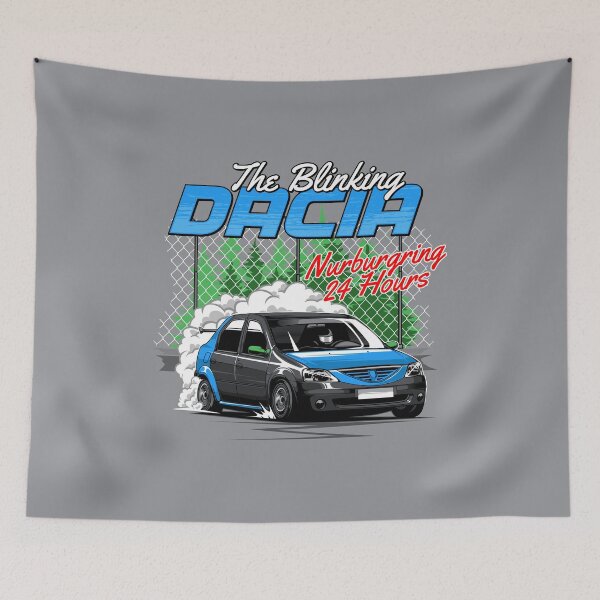 Item preview, Dacia Racing - Unexpected Power and Performance Art designed and sold by Not Hugo.