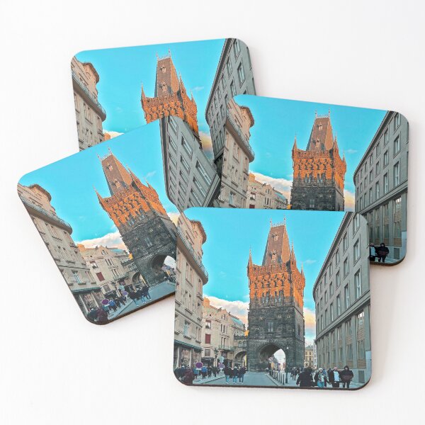 Item preview, The Powder Tower – A Medieval Gateway to Prague’s Old Town designed and sold by MancBusyBee.