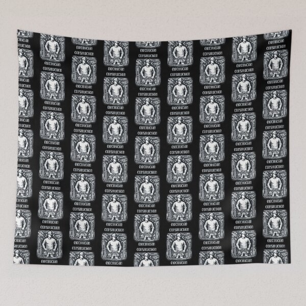 Item preview, construction electrician designed and sold by EuropeanPrints.