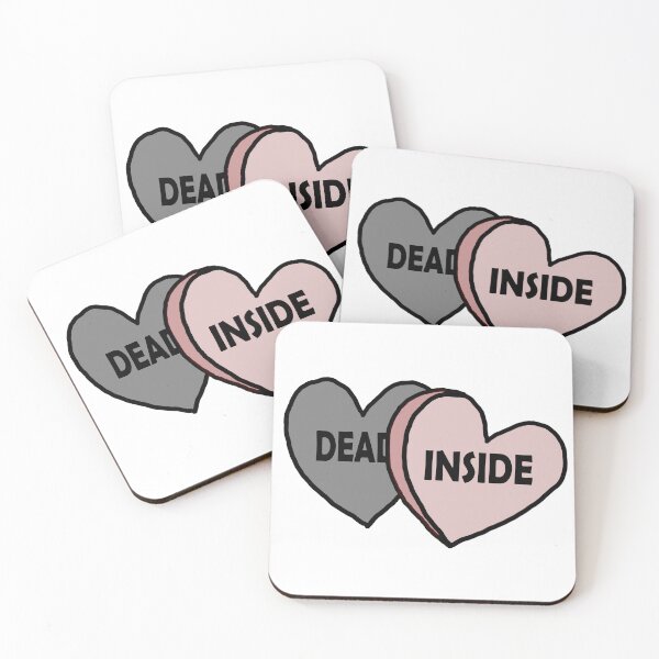 Item preview, Dead Inside Candy Hearts designed and sold by Gothic Unicorn’s Wonders.